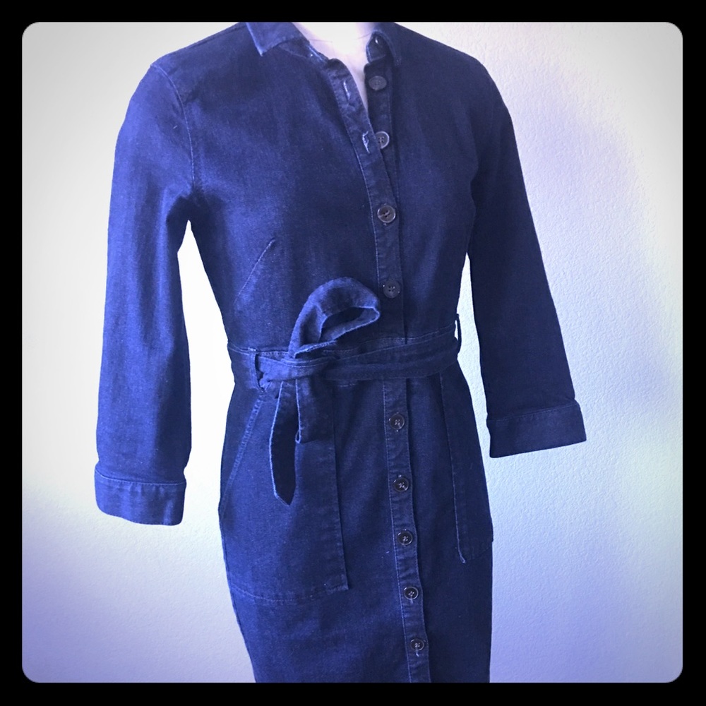 Ann Taylor Denim Dress